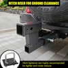 KAIRAY Trailer Receiver Hitch Riser Extender Adapter 6" Drop/Riser, 8"