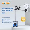 KATSU Tools Dial Indicator with Magnetic Base 0-1.0" Tester Gauge