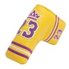 SHABIER Yellow Golf Putter Cover with NO.23 Design Headcover for