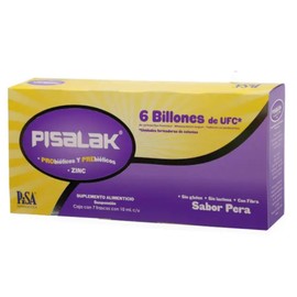 Pisalak Probióticos 6 Billones UFC 7 Frascos con 10ml Cu                                                                                              