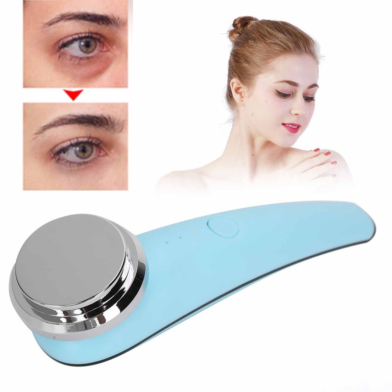 Household Vibration Facial Cleansing Machine Serum Import Massage Beauty InstrumentBlue