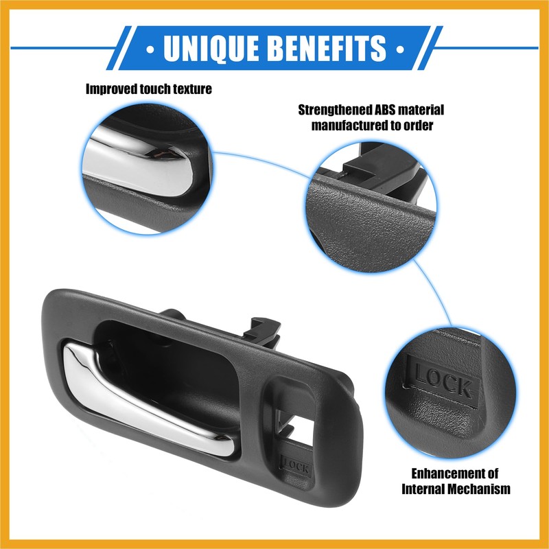 Partuto Automotive Front Left Driver Side Interior Door Handle Compatible