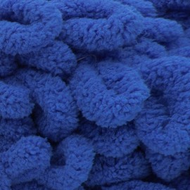 Bernat Alize Blanket-EZ Yarn, Bright Blue