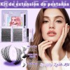 Juego De Extensiones De Pestañas De 560 Piezas, 10-18 Mm