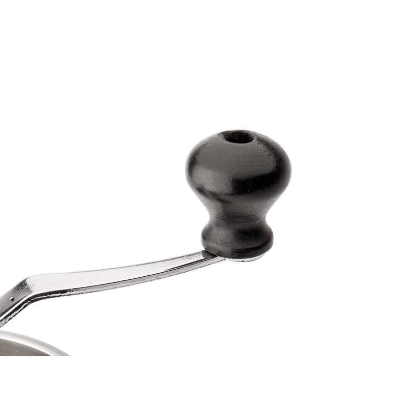 Leopold Vienna Coffee Mill, Stainless Steel, Silver, 10 x 14.9