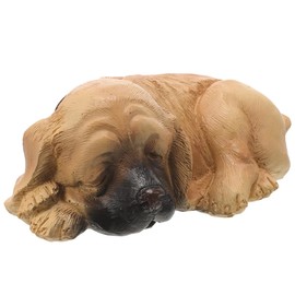 Baluue Hide a Key for Outside, Realistic Dog Statue Spare Key Hider Weatherproof Secure Hidden Compartment Box for Outside Garden Porch Patio Yard Lawn