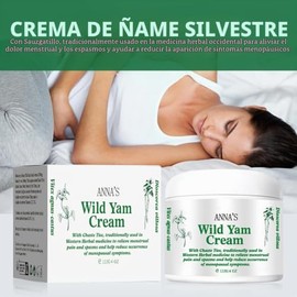 Anna Crema Ñame Silvestre Orgánica Equilibrio Hormonal Raíz Mujeres Que Promueve Perimenopausia Meno