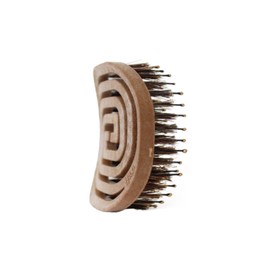 Yao portable mini hairbrush pig bristle portable wood boa / 야오 휴대용 미니 헤어브러쉬 돈모 포터블우드보아