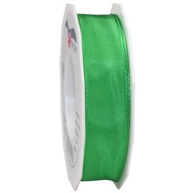 Morex Ribbon French Wired Lyon Ribbon, 1-Inch by 27-Yard Spool, Green