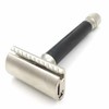 Parker Safety Razor Variant Adjustable Safety Razor - Graphite Handle,