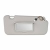 Gray Passenger Right Side Sun Visor Replacement Compatible with Nissan