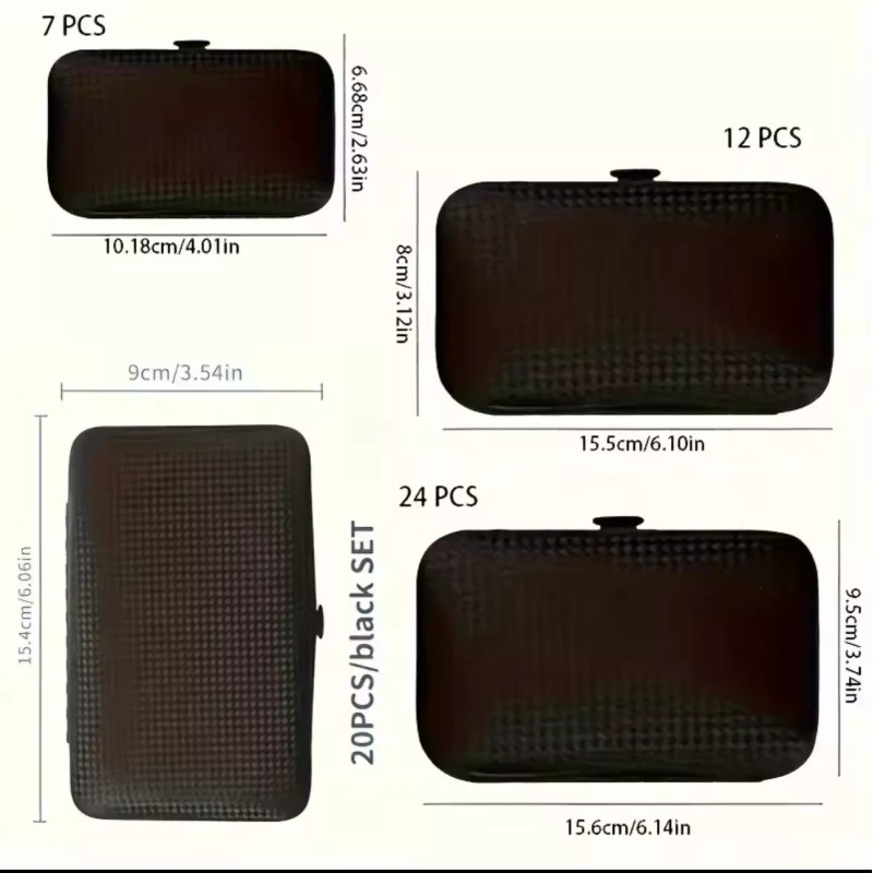 Ultra 24Pcs Professional Nail Clippers Kit - Ultra Sharp Fingernail