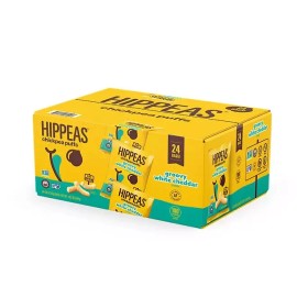 White Hippeas Chickpea Puffs Vegan White Cheddar, 0.8 oz., 24 pk. FREE SHIPPING