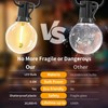 Sdduenled 50pack G40 LED Replacement Light Bulbs 120V 0.6W E12