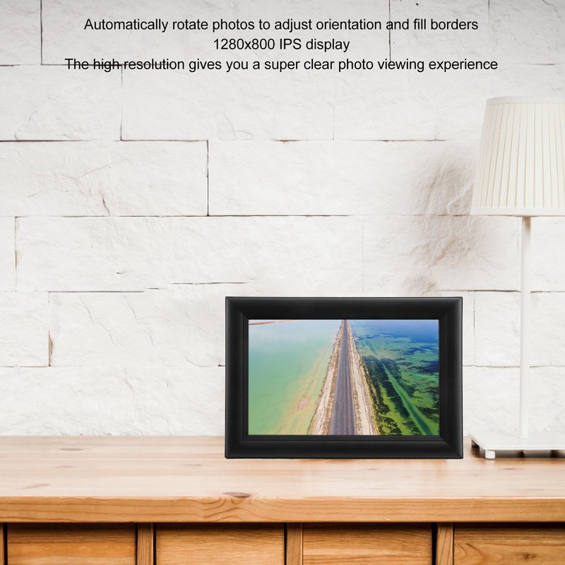 WiFi Digital Photo Frame 10.1 Inch HD IPS Touch Screen