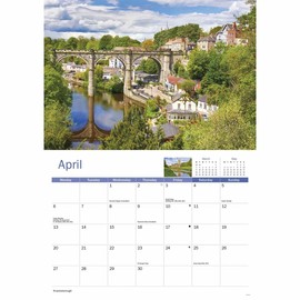 Carousel Worldwide, Yorkshire 2026 A4 Wall Calendar