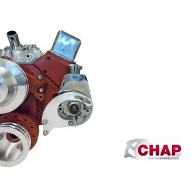 Chap Performance Small Block Chevy Saginaw Power Steering bracket Camel Head PS LWP SBC