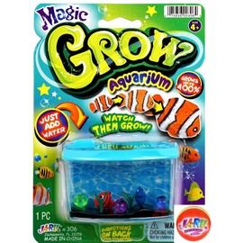 JA-RU Magic Grow-Aquarium Growing-Fish Toy Set (1 Pack) Water Expanding Toys | Water Growing Animals Deep Sea Creatures Toys | Best Gift Idea Birthday Boy and Girl | Party Favor-Kid Toy. 306-1A