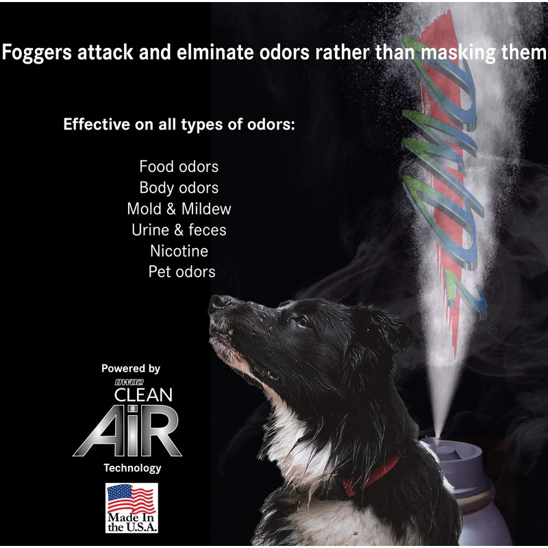 DWD2 Clean Air Odor Removal Fogger Super Plus – Enzyme-Based