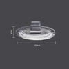 Eyeglass push in nose pads,5 Pairs Oval Slide in Nosepads,Glasses