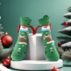 Alihoo Magnetic Socks, 4 Pairs of Christmas Socks, Colourful Funny