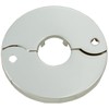 Chrome Plated Floor and Ceiling Split Flange Fits 2-Inch Iron Pipe, Opening Diameter 2 3/8 inch - By PlumbUSA