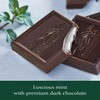 Ghirardelli Chocolate Squares, Dark and Mint Filled, 5.32 oz., (Pack