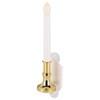 2Pcs Solar Power Candle Lamp Outdoor Flameless Candle Lamp Home