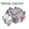 Timunr 2 Spool 21GPM Hydraulic Directional Control Valve, 3600PSI SAE