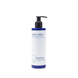Healing Alternatives - Lavender & Rosemary Hand Cream for Home - Natural Moisturising Lotion with Shea & Cocoa Butter - 250ml