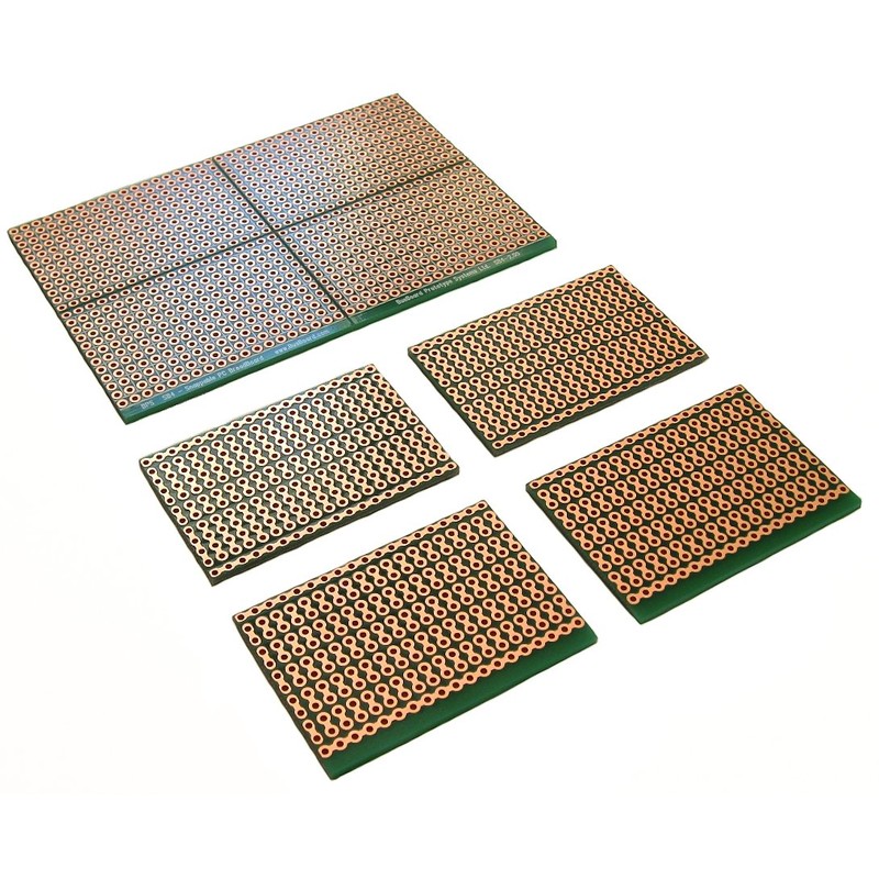SB4 Snappable PC BreadBoard, Scored PCB, Snaps Into 4 Small