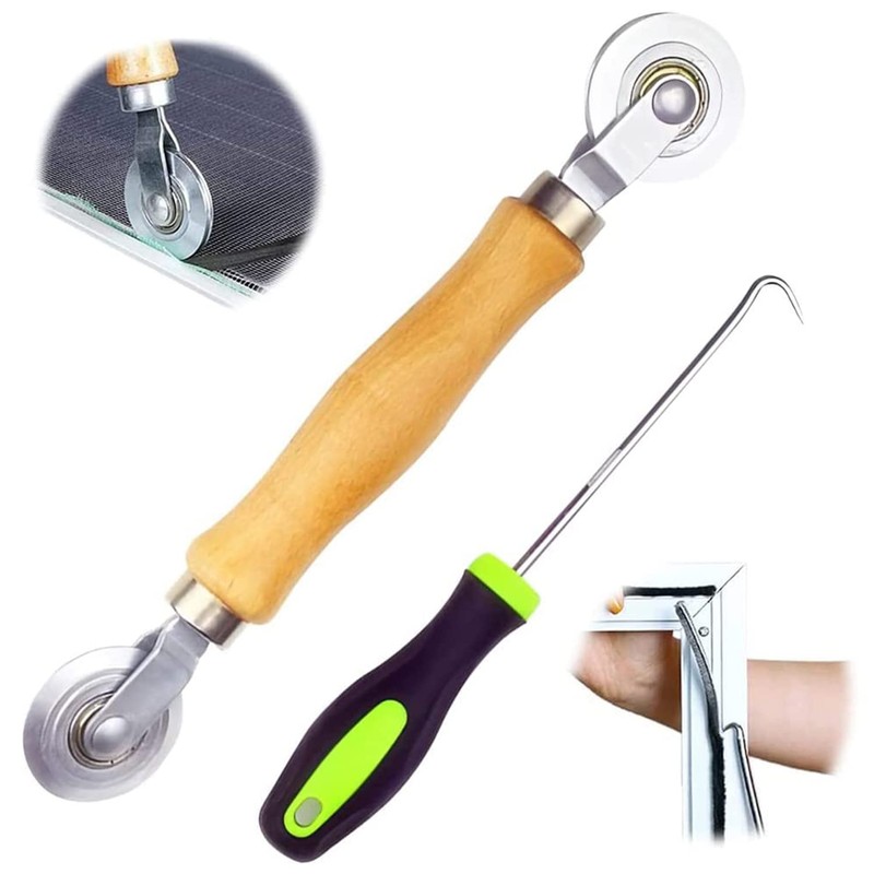 Spline Roller, Retractable Roller, Tools for Installing Fly Screen, Piping