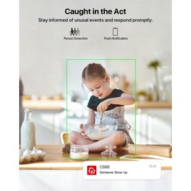 ZOSI Indoor Security Camera,4Pack C688 Baby/Pet Monitor,1080P Home Surveillance WiFi Camera with Phone App,Motion Detection,2 Way Audio,Night Vision,Memory Card/Cloud Storage,Works with Alexa,Plug-in