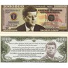 John F. Kennedy $Million Dollar$ Novelty Bill Collectible in Top