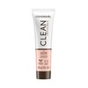 CoverGirl Clean Invisible, Light Ivory, Foundation, Blendable Formula, Buildable Coverage,