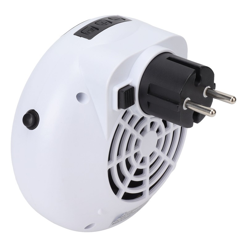 Space Heater Mini White with Remote Control Wall Mounted Air