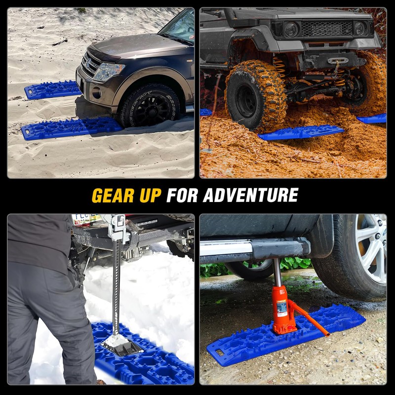 Nilight Recovery Off-road Traction Boards with Jack Lift Base Emergency