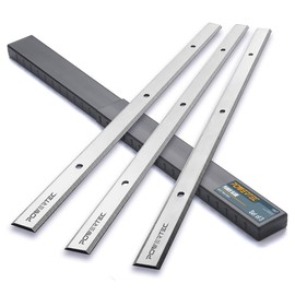 POWERTEC 13 Inch Planer Blades for WEN PL1303 6552T 6552, RIDGID R4331 R4850, Delta 22-590 22-555 22-580 Planer, Replacement for BP133K, BP133M, 22-591, 22-549, R4850-1 Planer Knives, Set of 3 (12827)