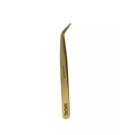 HOROTEC 12.303-S5C BRASS WATCHMAKERS Non- Magnetic Tweezers  fine tips Curved