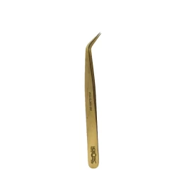 HOROTEC 12.303-S5C BRASS WATCHMAKERS Non- Magnetic Tweezers  fine tips Curved