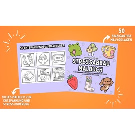 Stressabbau Malbuch: 50 entspannende Ausmalbilder für deinen ruhigen Moment – Ausmalbuch für Erwachsene von Coloring Book World
