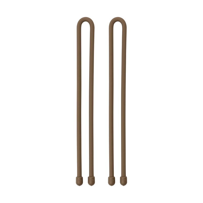 Nite Ize GT12-29-2R3 Original Gear Tie, 12", Coyote, 2 Pack,