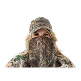 DOING SOMETHING GREAT Women's Mesh Facemask - Realtree Edge