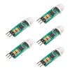 Jopto 5PCS HC-SR505 Mini Infrared PIR Motion Sensor Infrared Detector