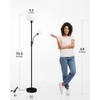 BoostArea Floor Lamps for Living Room, Modern Floor Lamp with
