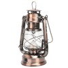 Vintage Camping Lantern 24h Battery Life USB Charging Detachable Lampshade