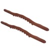 2Pcs Wooden Scraping Stick 10 Massage Dots Large Contact Wooden