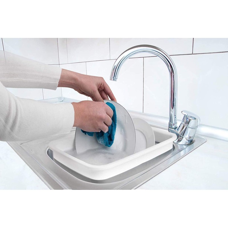 Mr Gadget's Solutions Foldable Collapsible Washing Up Bowl 7L Bucket