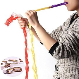 MOMOMAGE 12 Pcs/Pack Mouth Paper Mouth Coil Vomit Paper Magic Tricks Multicolor 8 Meters/Pc Length Magic Accessories for Magicians Stage Close up Props Illusion Gimmick