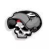 Real Sticky Skull Welder Helmet Sticker Iron Pipe Worker Tool